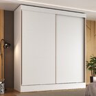Guarda Roupa Casal 2 Portas 6 Gavetas Agave Yescasa Branco