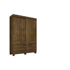 Guarda-roupa Casal 2 Portas 6 Gavetas Arezzo Sallêto Móveis I