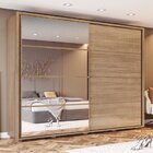 Guarda Roupa Casal 2 Portas 6 Gavetas Cavic Henn Jequitibá