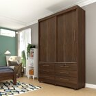 Guarda Roupa Casal 2 Portas 6 Gavetas Chicago Tcil Móveis Cac