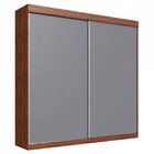 Guarda-roupa Casal 2 Portas 6 Gavetas Flex Wengue/griseo - De
