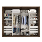 Guarda Roupa Casal 2 Portas 6 Gavetas Imperador Plus Zanzini