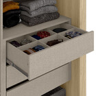 Guarda Roupa Casal 2 Portas 6 Gavetas Imperador Plus Zanzini