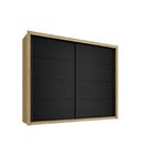 Guarda Roupa Casal 2 Portas 6 Gavetas Plus Zanzini Freijó/pre