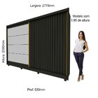 Guarda Roupa Casal 2 Portas 7 Gavetas Com Espelho Apolo 100%