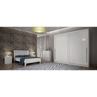 Guarda Roupa Casal 2 Portas 8 Gavetas Geom Plus Novo Horizont