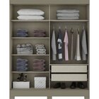 Guarda-roupa Casal 2 Portas Com Espelho Bernardi Espresso Móv