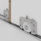 Guarda-roupa Casal 2 Portas Com Espelho Star Nogueira/areia