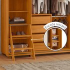 Guarda Roupa Casal 2 Portas De Correr 100% Mdf Com Pés Dali C