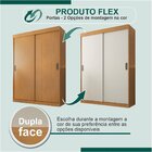 Guarda Roupa Casal 2 Portas De Correr 2 Gavetas Ilhéus Cinamo