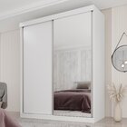 Guarda Roupa Casal 2 Portas De Correr 3 Gavetas Búzios 100% M