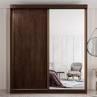 Guarda Roupa Casal 2 Portas De Correr 3 Gavetas Búzios 100% M