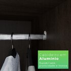 Guarda Roupa Casal 2 Portas De Correr 3 Gavetas Búzios 100% M