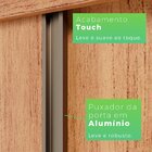 Guarda Roupa Casal 2 Portas De Correr 3 Gavetas Búzios 100% M