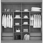 Guarda-roupa Casal 2 Portas De Correr 4 Gavetas 2040- Araplac