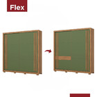 Guarda Roupa Casal 2 Portas De Correr 4 Gavetas Aston Henn