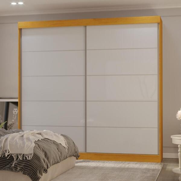 Guarda-roupa Casal 2 Portas De Correr 4 Gavetas Camboriú - Ce