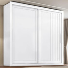 Guarda Roupa Casal 2 Portas De Correr 4 Gavetas Premier Zanzi