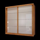 Guarda Roupa Casal 2 Portas De Correr 4 Gavetas Viena  Nature