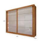 Guarda Roupa Casal 2 Portas De Correr 4 Gavetas Viena  Nature