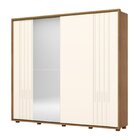 Guarda-roupa Casal 2 Portas De Correr 6 Gavetas Com Espelho V