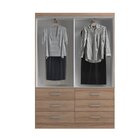 Guarda Roupa Casal 2 Portas De Correr 6 Gavetas Veneza Yescas