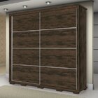 Guarda-roupa Casal 2 Portas De Correr 7 Gavetas Califórnia Ca