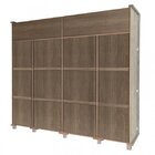 Guarda-roupa Casal 2 Portas De Correr 7 Gavetas Califórnia Ca