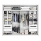 Guarda Roupa Casal 2 Portas De Correr Atraente Zanzini