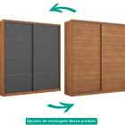 Guarda Roupa Casal 2 Portas De Correr Belga Demartez