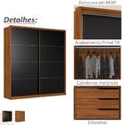 Guarda Roupa Casal 2 Portas De Correr Belga Demartez