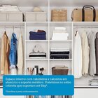 Guarda-roupa Casal 2 Portas De Correr Com Espelho 4 Gavetas 2