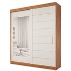 Guarda-roupa Casal 2 Portas De Correr Com Espelho 4 Gavetas 2