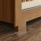 Guarda Roupa Casal 2 Portas De Correr Com Espelho Henn Flex