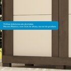 Guarda Roupa Casal 2 Portas De Correr Com Espelhos Flex Color