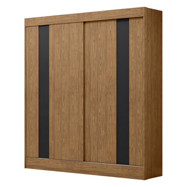 Guarda-roupa Casal 2 Portas De Correr E 3 Gavetas Interna Sie