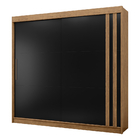 Guarda-roupa Casal 2 Portas De Correr E 4 Gavetas Internas Se