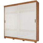 Guarda-roupa Casal 2 Portas De Correr E Pés 243cm 100% Mdf Ma