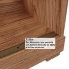 Guarda-roupa Casal 2 Portas De Correr E Pés 243cm 100% Mdf Ma