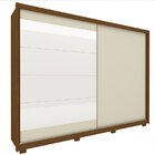 Guarda-roupa Casal 2 Portas De Correr Espelho Apolo 100% Mdf