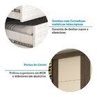 Guarda Roupa Casal 2 Portas De Correr Flex Color 100% Mdf Bol