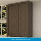 Guarda Roupa Casal 2 Portas De Correr Flex Color 100% Mdf Bol