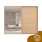 Guarda Roupa Casal 2 Portas De Correr Santorini 4 Espelhos Ca