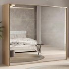 Guarda Roupa Casal 2 Portas De Correr Santorini 8 Espelhos Ca