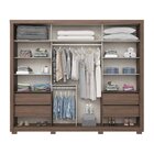 Guarda-roupa Casal 2 Portas Deslizantes Com Espelho Alpha Esp