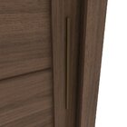 Guarda-roupa Casal 2 Portas Deslizantes Snow Espresso Móveis