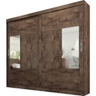 Guarda Roupa Casal 2 Portas Mdf Com Espelho Flex Color Joinvi