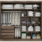 Guarda Roupa Casal 2 Portas Mdf Com Espelho Flex Color Joinvi