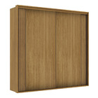 Guarda Roupa Casal 2 Portas Mdf Ripado 2,07 M Imperium Belmax