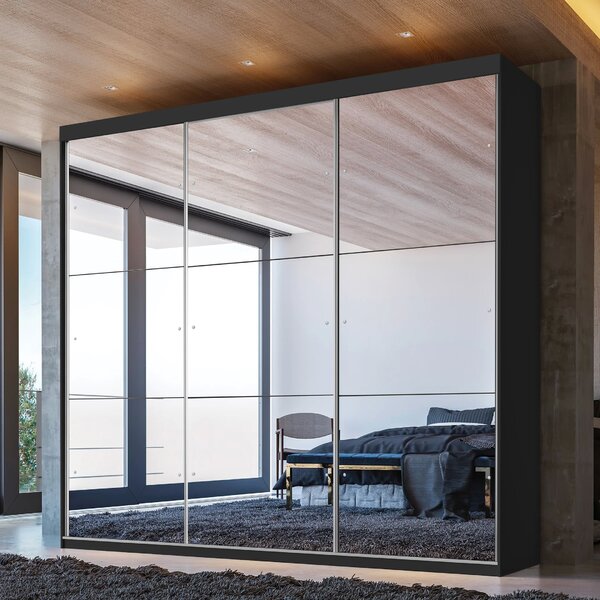 Guarda Roupa Casal 3 Espelho 3 Portas E 4 Gavetas Gravatá Yes